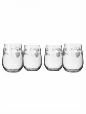 Icy Pine - Wine Tumbler (18 oz)