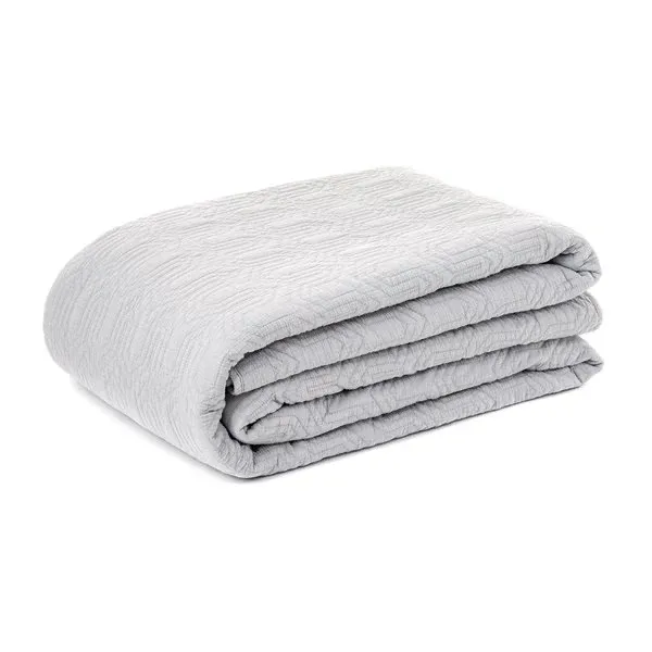 Alix Grey Quilt Set - Queen