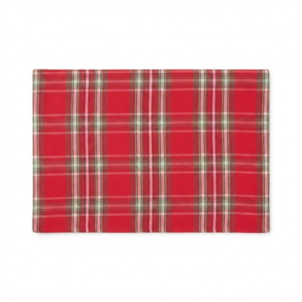 Noel Plaid Placemat (Dan)