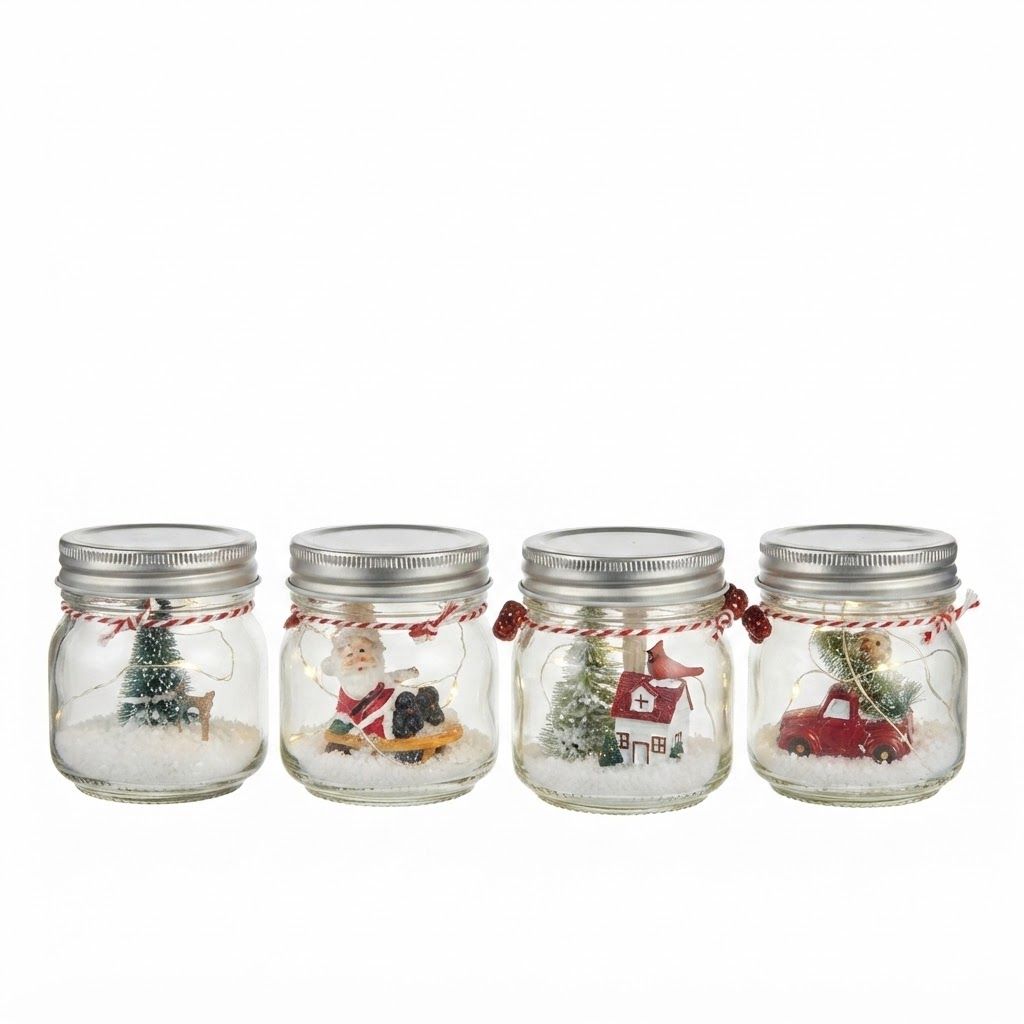 LED Xmas Jar