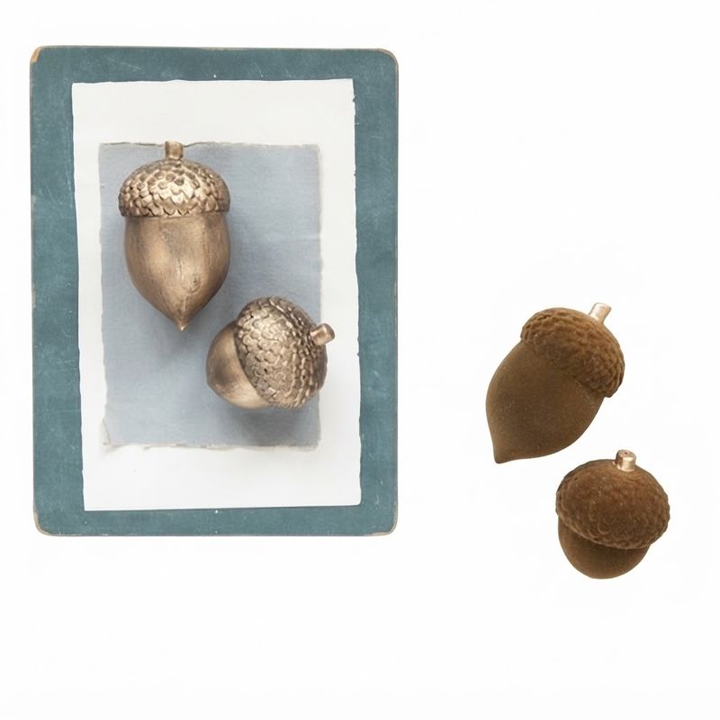Acorn - Gold Finish