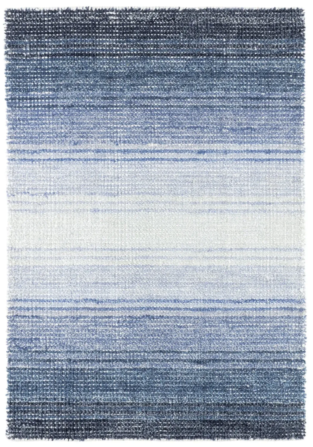 Pandora Blue Knotted Rug - 8 x 10