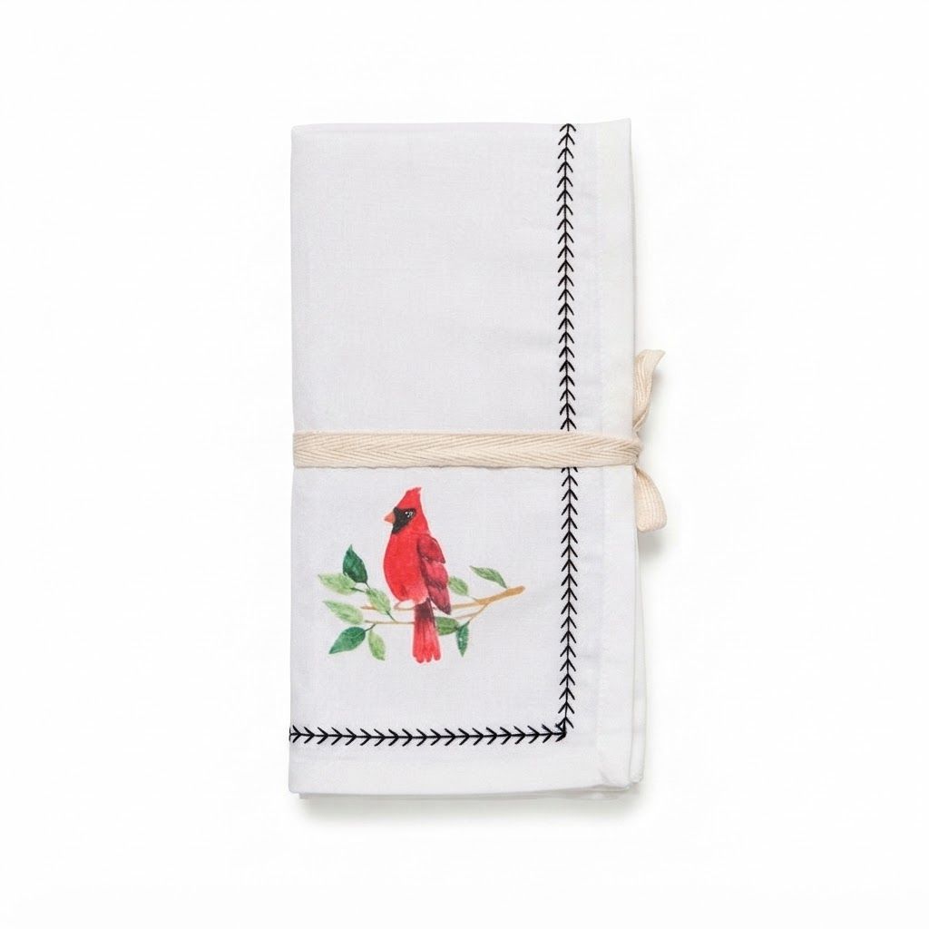Birdsong Napkin S/4