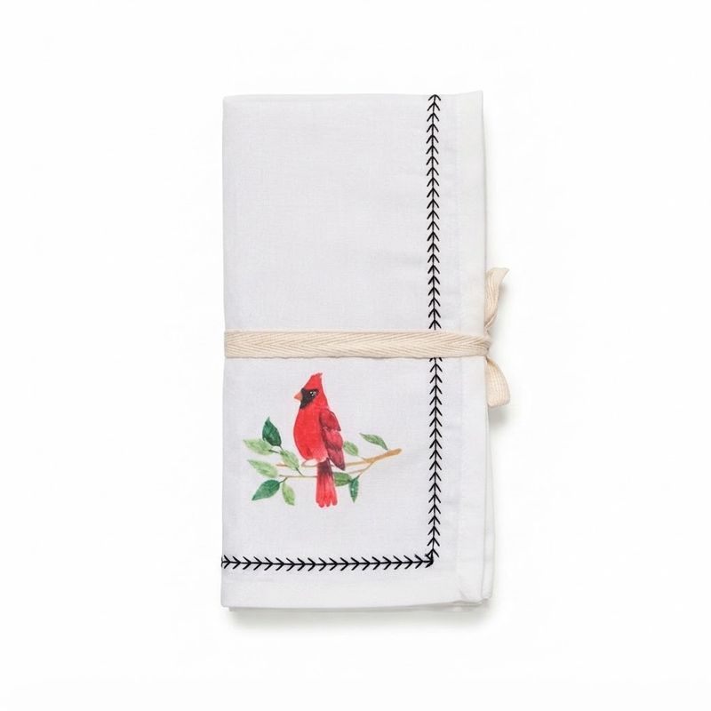 Birdsong Napkin S/4
