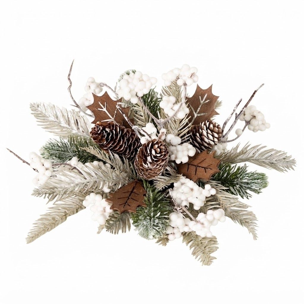 Pine, Berry &amp; Leaf Orb