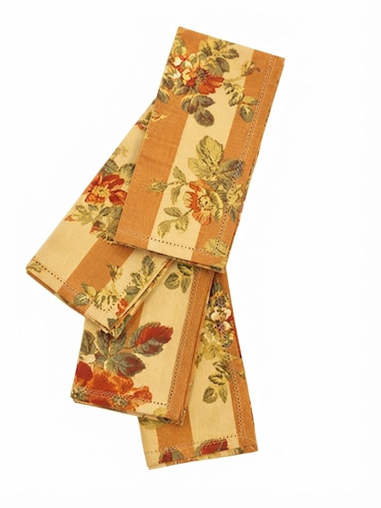 Sonata Stripe Napkin S/4 - Gold