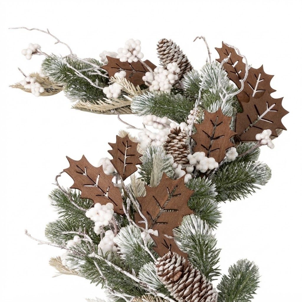 Berry, Leaf &amp; Pine Garland