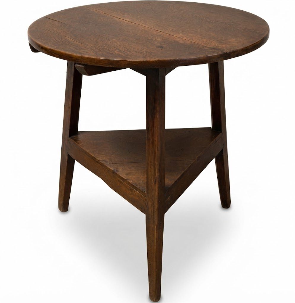 Cricket Table - Wormy Maple