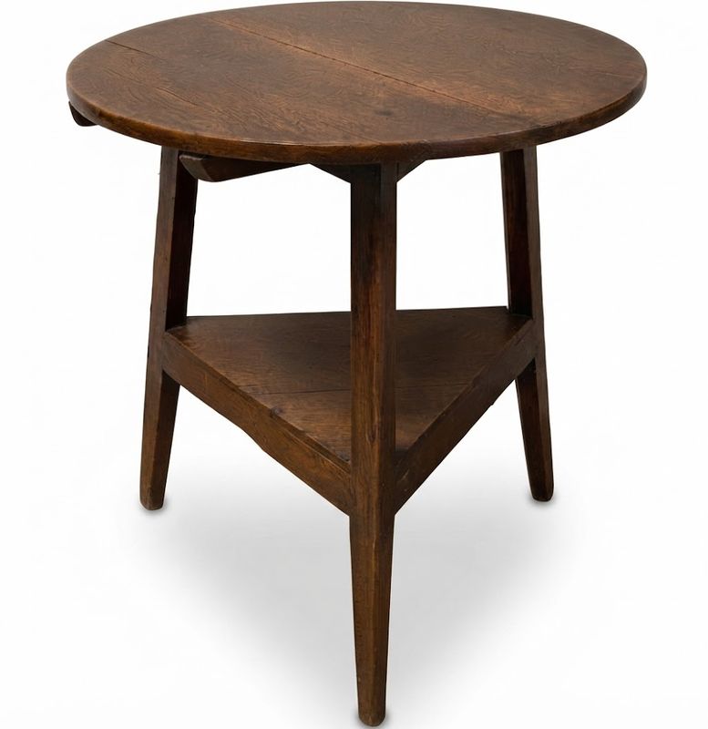 Cricket Table - Wormy Maple