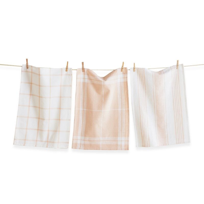 Classic Dishtowel S/3 - Blush