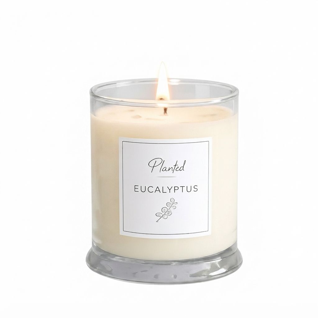 9 oz Classic Candle -, Color: Eucalyptus