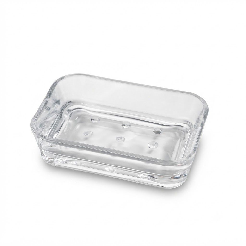 Optiks Acrylic Soap Dish - Clear