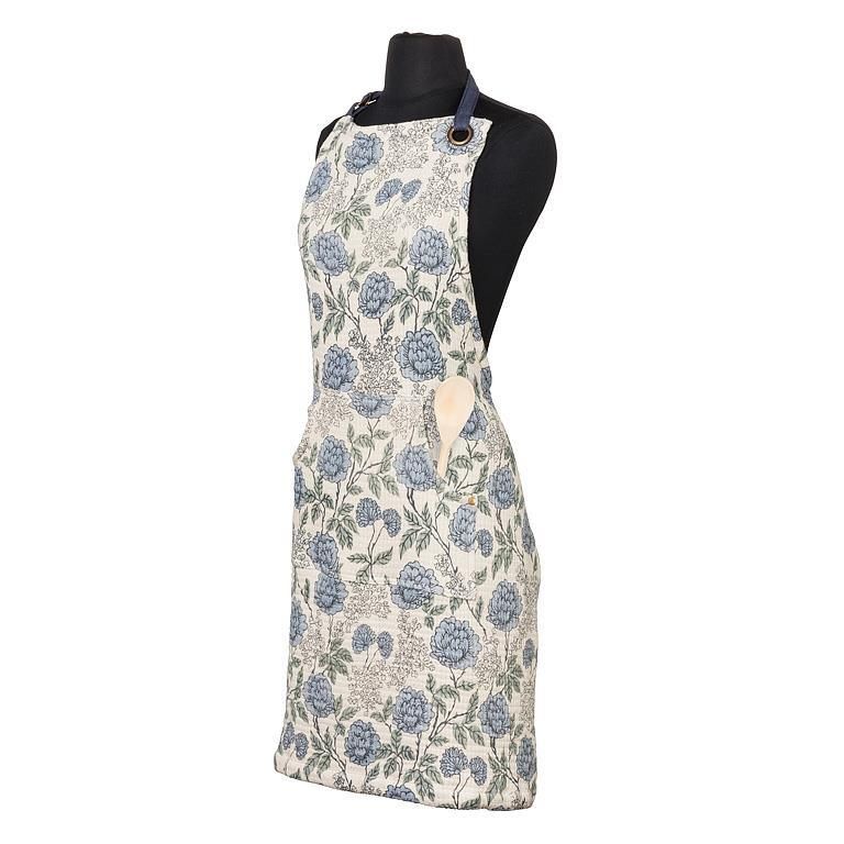 Apron - Blue Floral