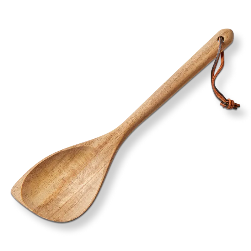 Acacia Wooden Angled Spoon