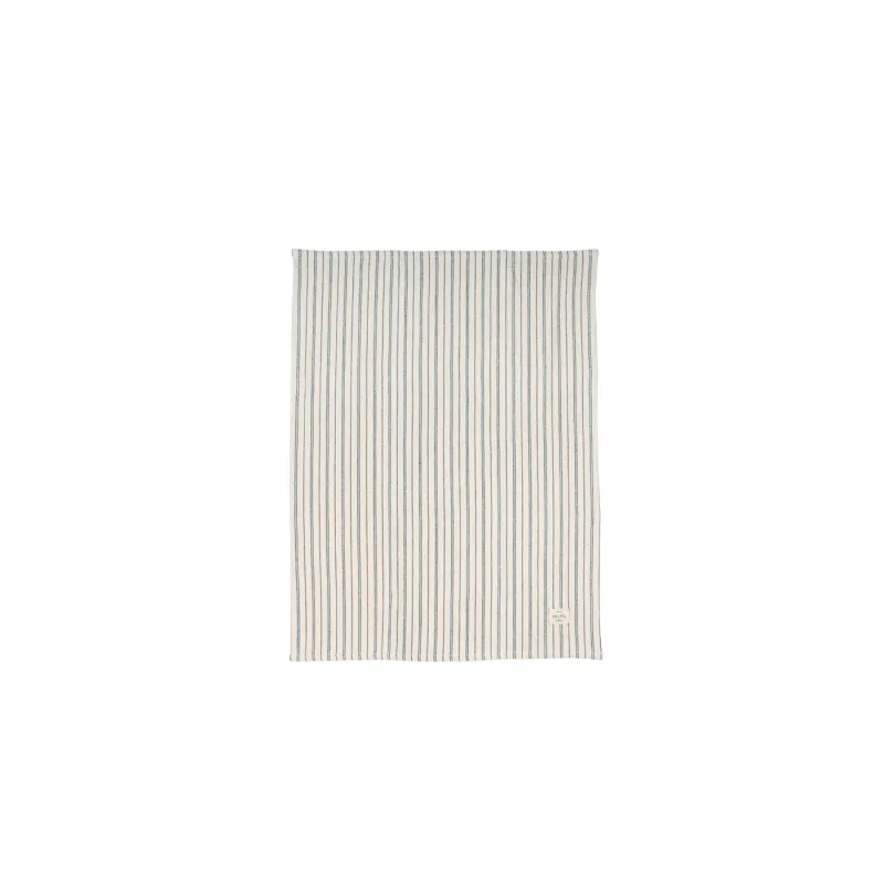 PinstripeTea Towel - Charcoal