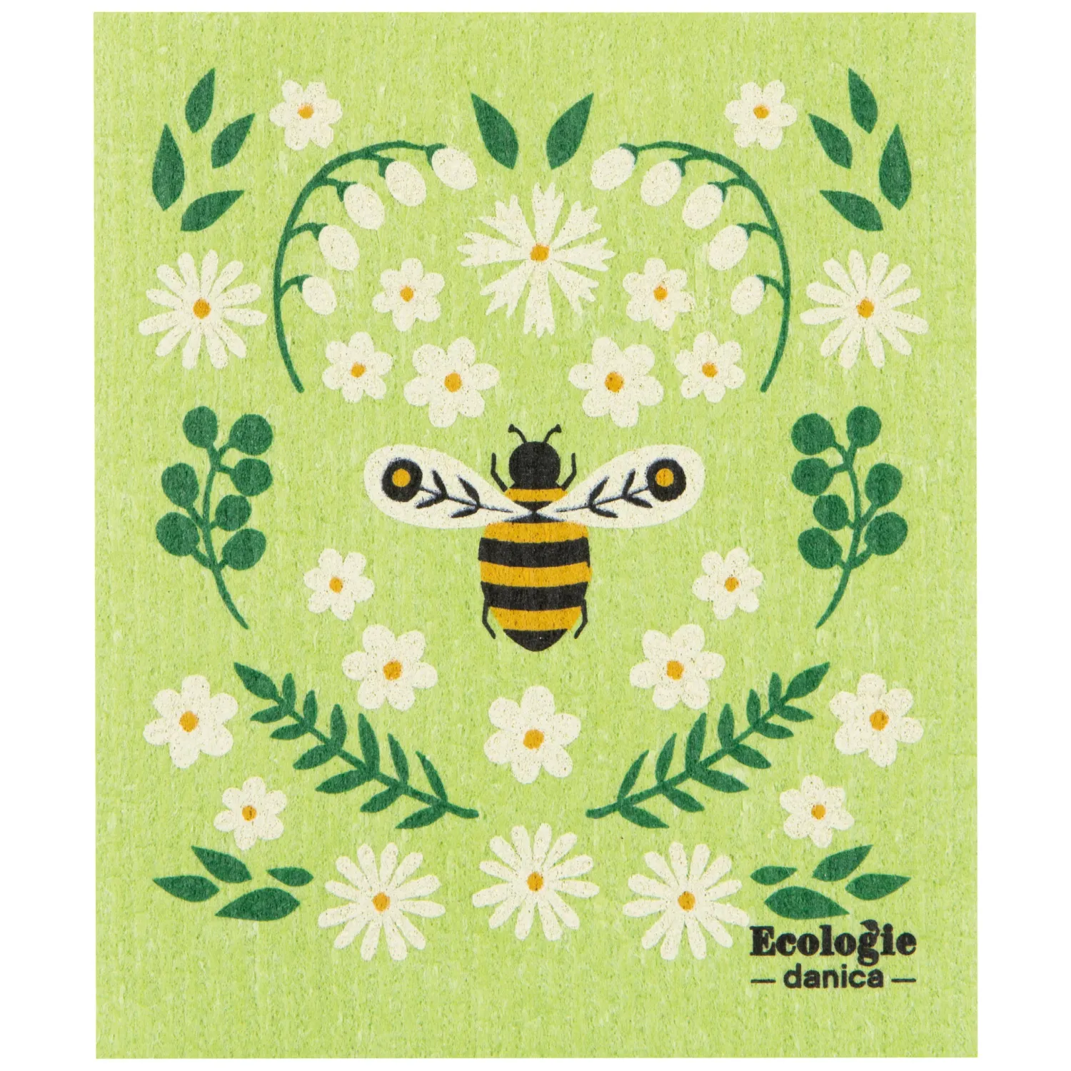 Bee Garden Swedish Dishcloth