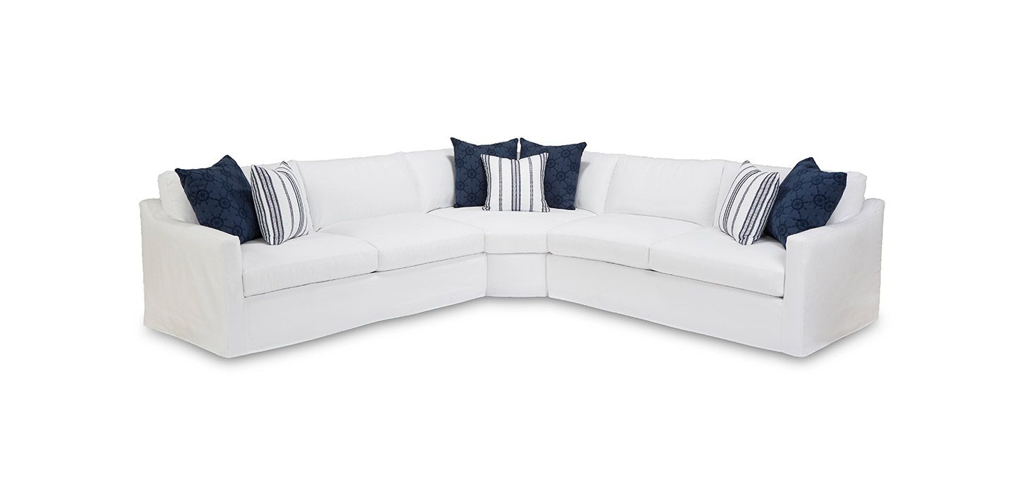 Reese Sectional - Stanhope Chalk