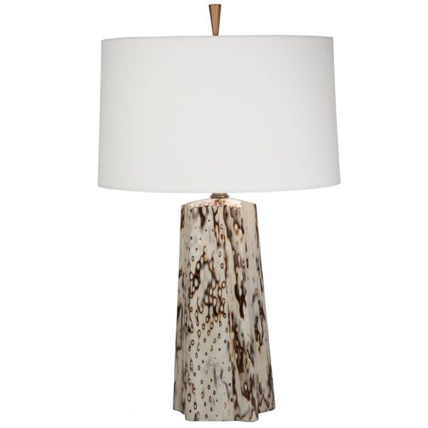 Fold Table Lamp - Chocolate Cream