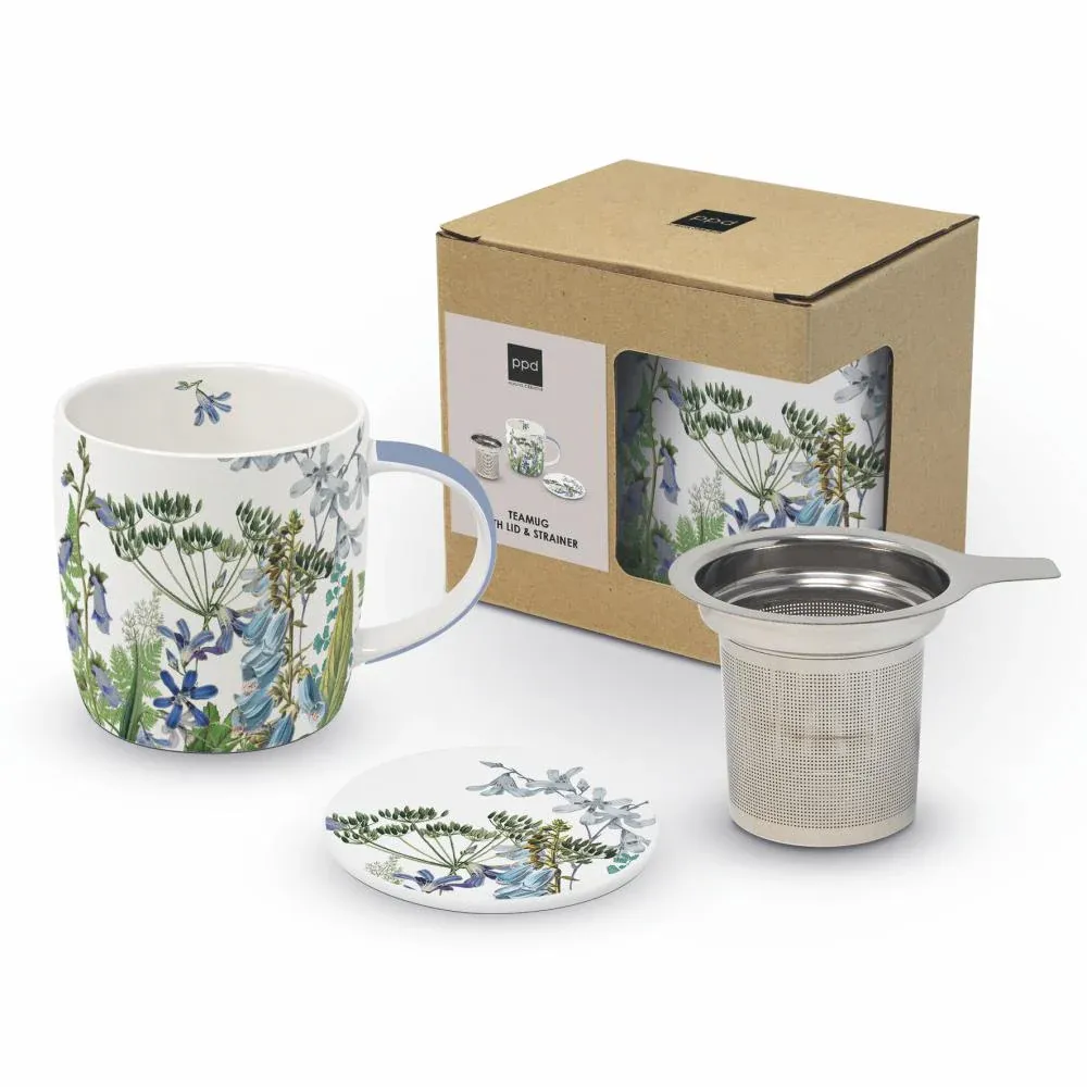 Donatella - Boxed Tea Mug W/Strainer &amp; Lid