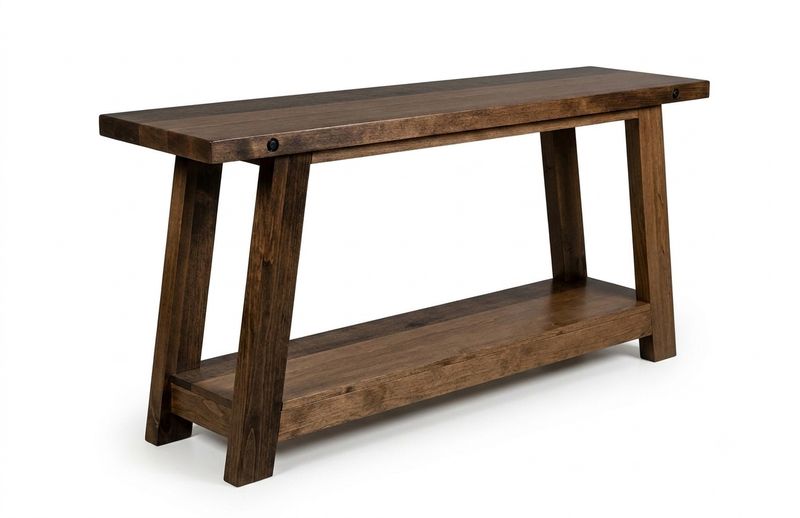 Trestle Console Table