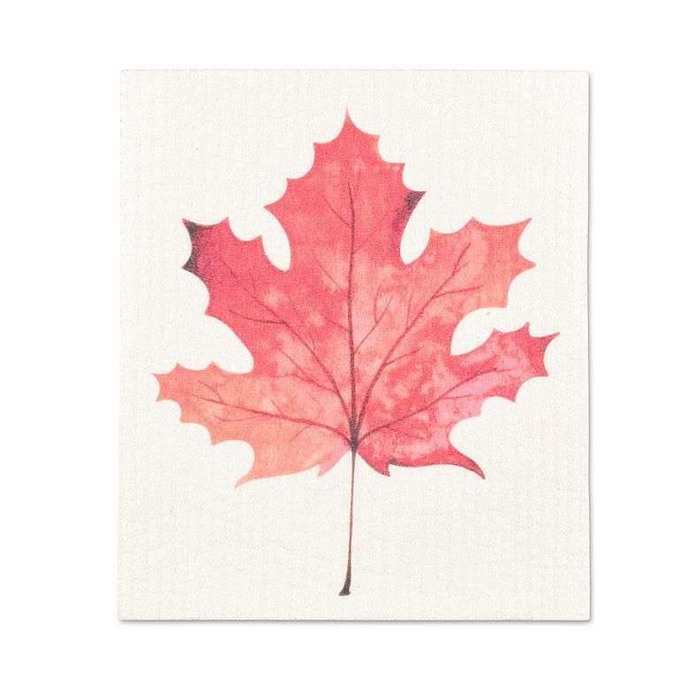 Swedish Dishcloth - Maple Leaf