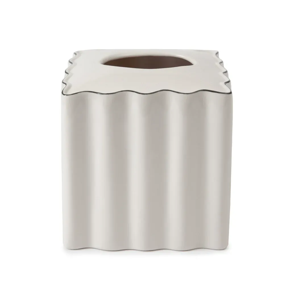 Le Marais Tissue Holder - White/Black