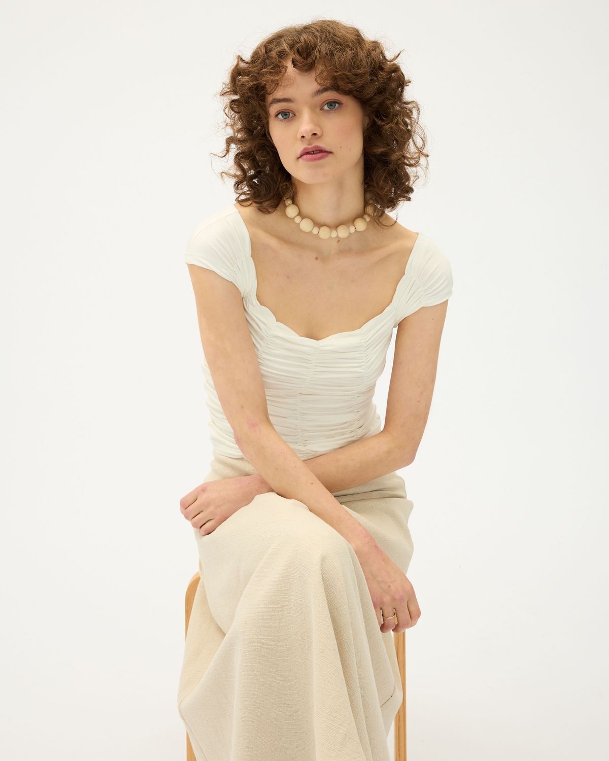 Jolene Tee - White