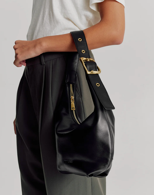 Everyday Croissant Bag - Black