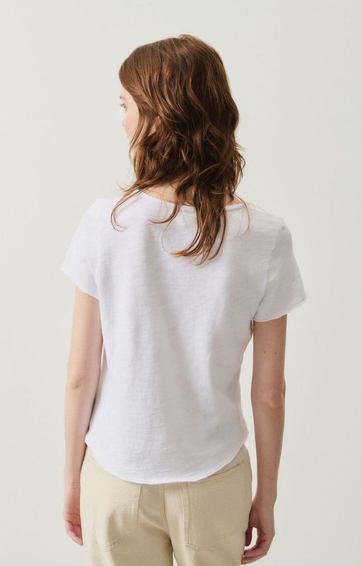 Sonoma T-Shirt V Neck  - White