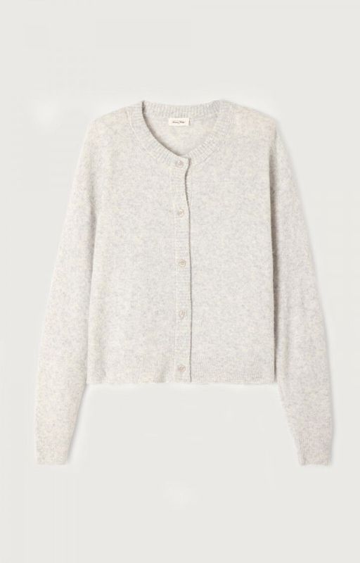 Damsville Cardigan - Light Grey