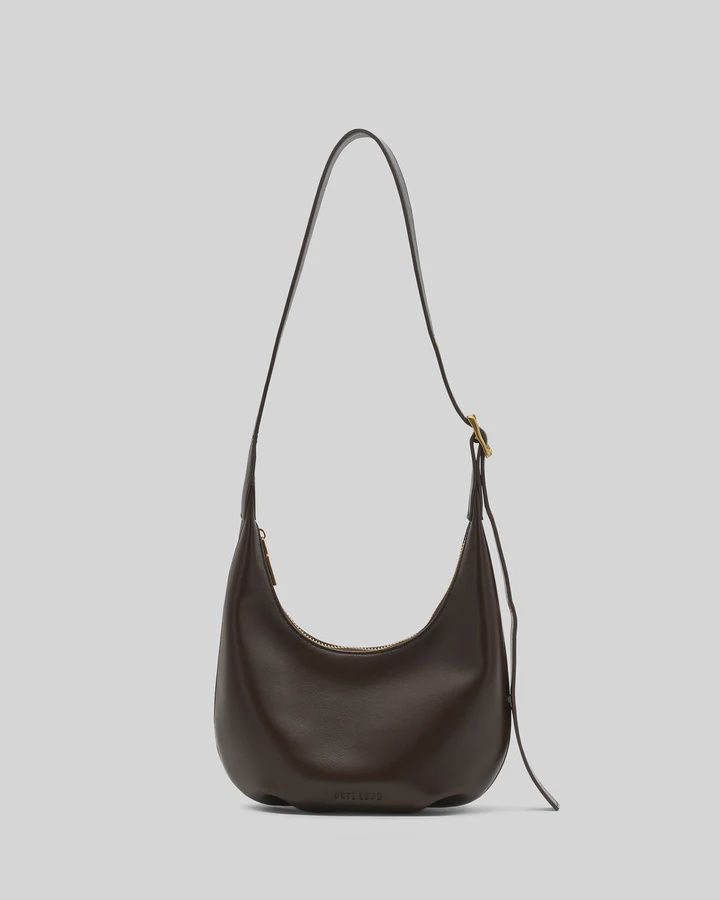 Everyday Croissant Mini Bag - Chocolate