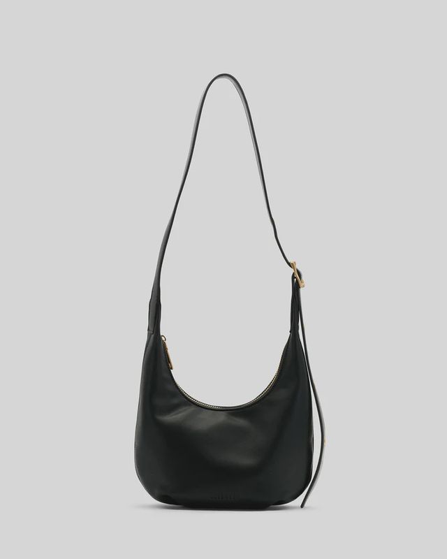 Everyday Croissant Mini Bag - Black