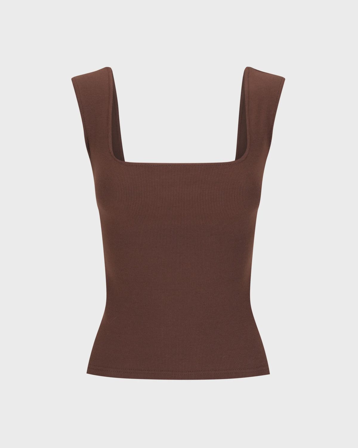 Naia Tank - Chocolate