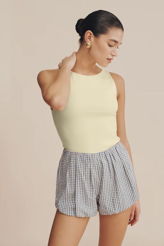 Axel Boat Singlet - Butter Yellow