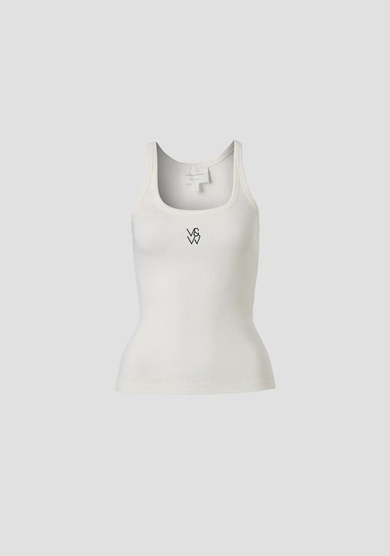 V &amp; W Tank - Ivory
