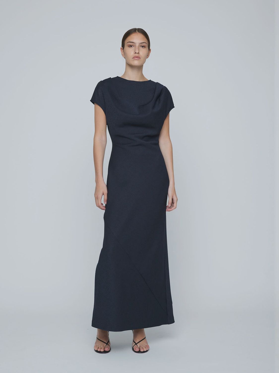 Ana Maxi Dress - Navy