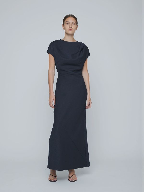 Ana Maxi Dress - Navy
