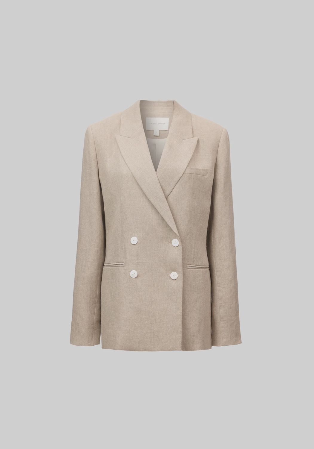 Reminisce Blazer - Flax
