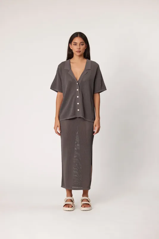 Havana Skirt - Smoke