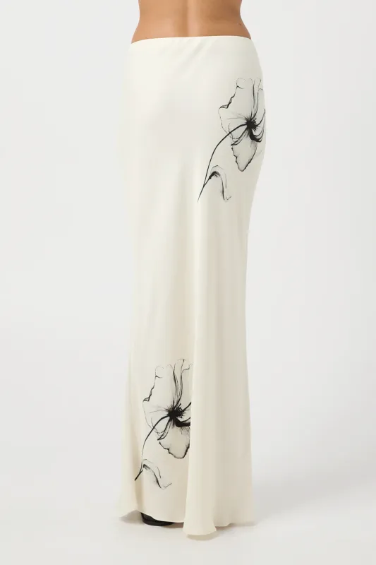 Dream Slate Bias Maxi Skirt