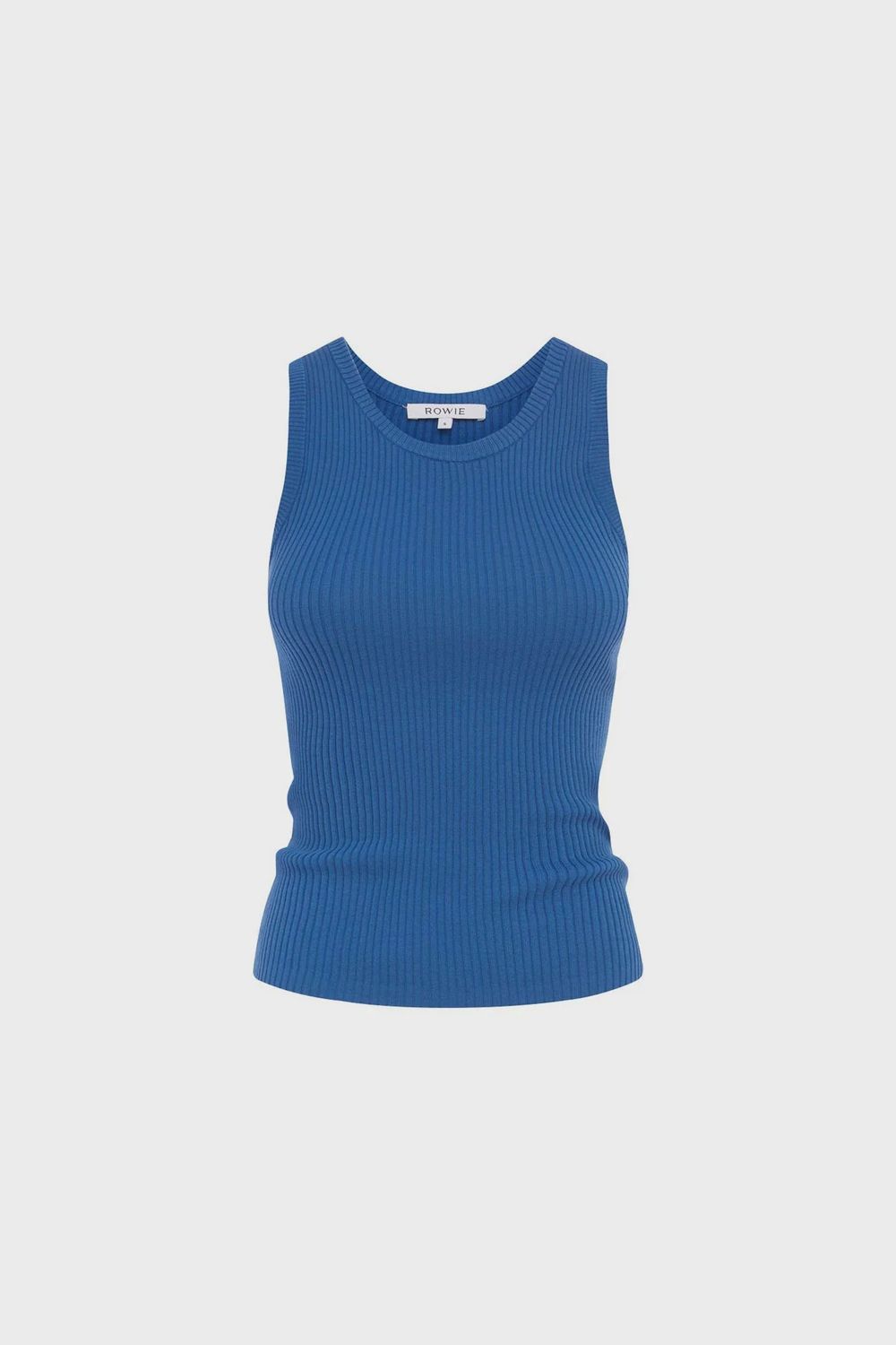 Avery Knit Tank - Cobalt Blue