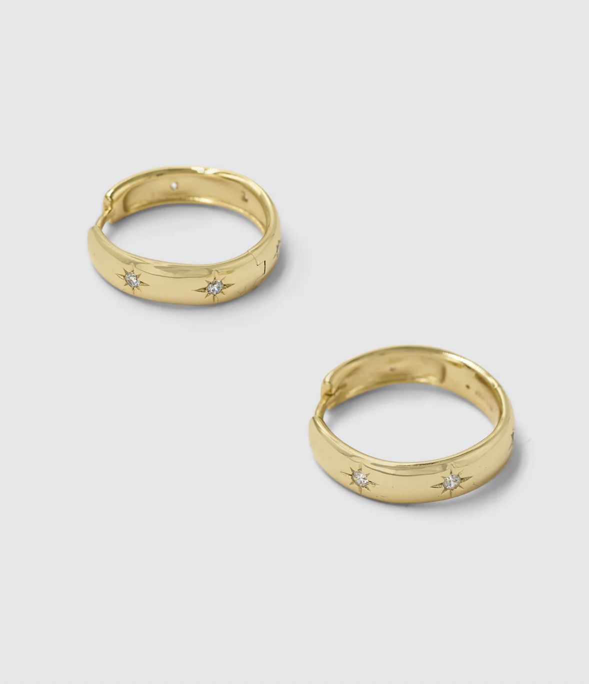 Estella Star Hoops - Gold