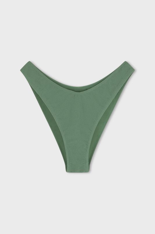 Textured Curve Brief - Eucalyptus