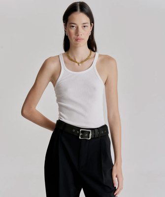 Everyday Belt - Black/Silver