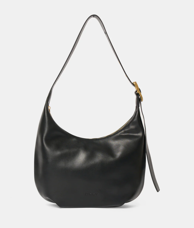 Large Everyday Croissant Buckle Bag - Black