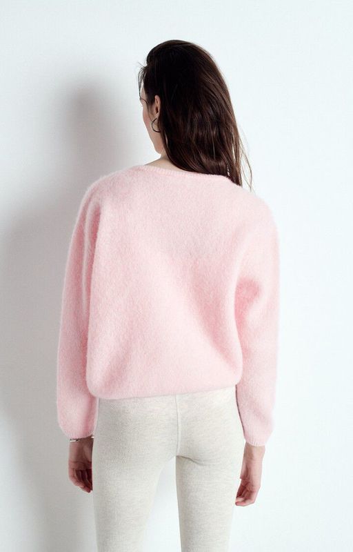 Vitow Cardigan - Sugar Almond Melange