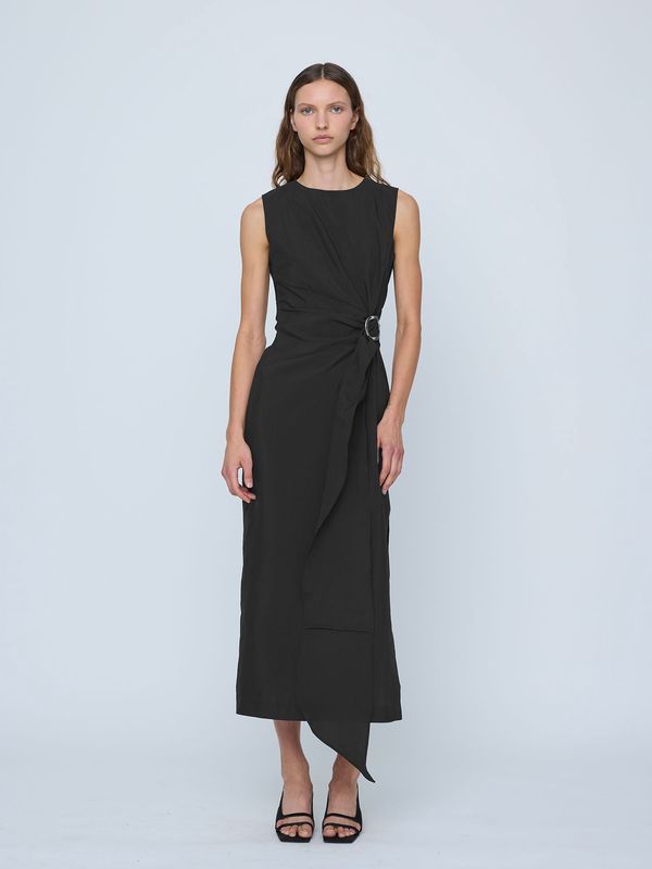 Astrid Sleeveless Maxi Dress - Black