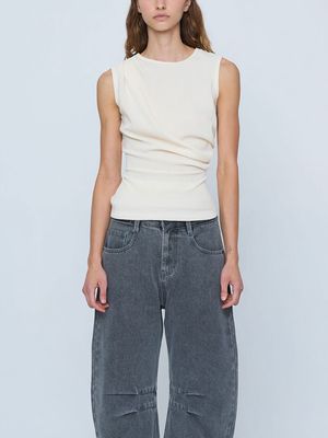 Ruby Knit Tank - Ivory