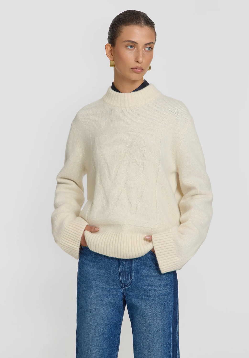 Hellenic Knit - Ivory