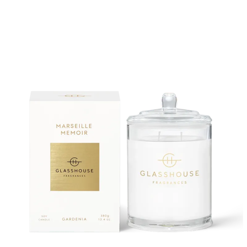 380g Triple Scented Soy Candle - Marseille Memoir